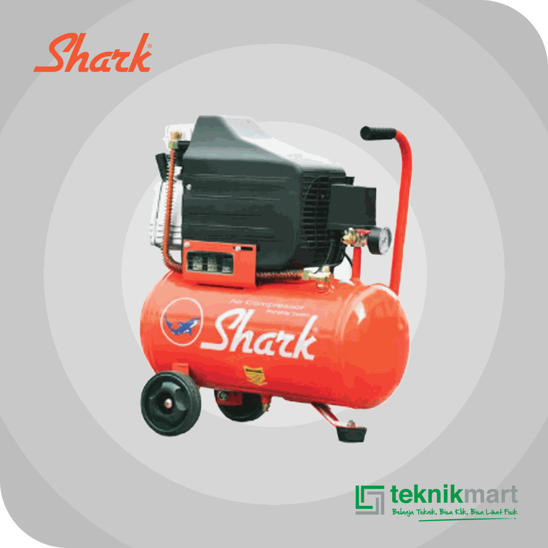 SHARK MZ 1525 COMPRESSOR 1.5HP PORTABLE
