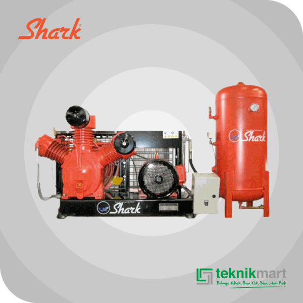 SHARK SBM 20 HIGH PRESSURE COMPRESSOR 20HP DENGAN AFTER COOLER