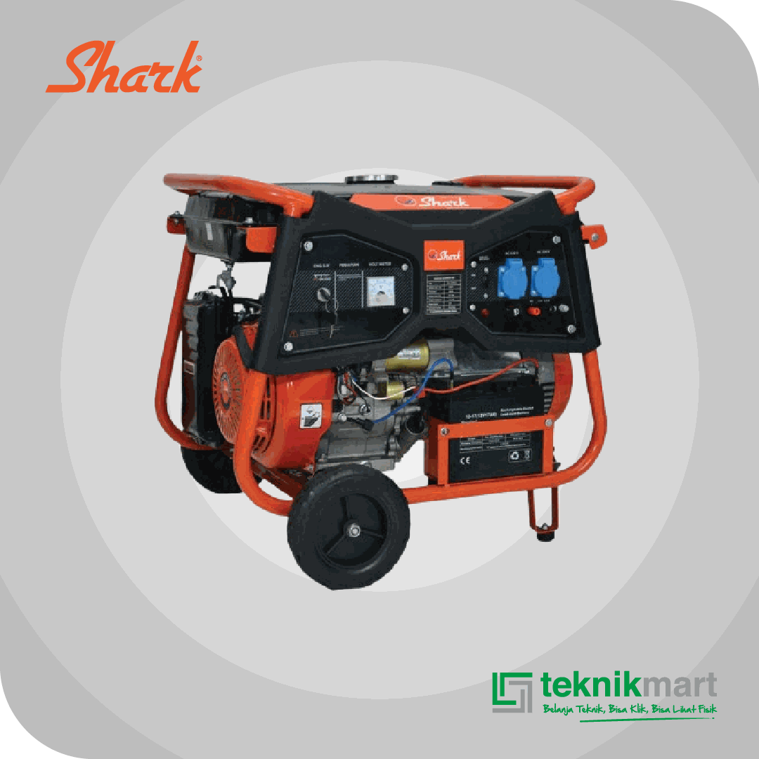 SHARK SG 10000 X GASOLINE GENERATOR 6500 WATT