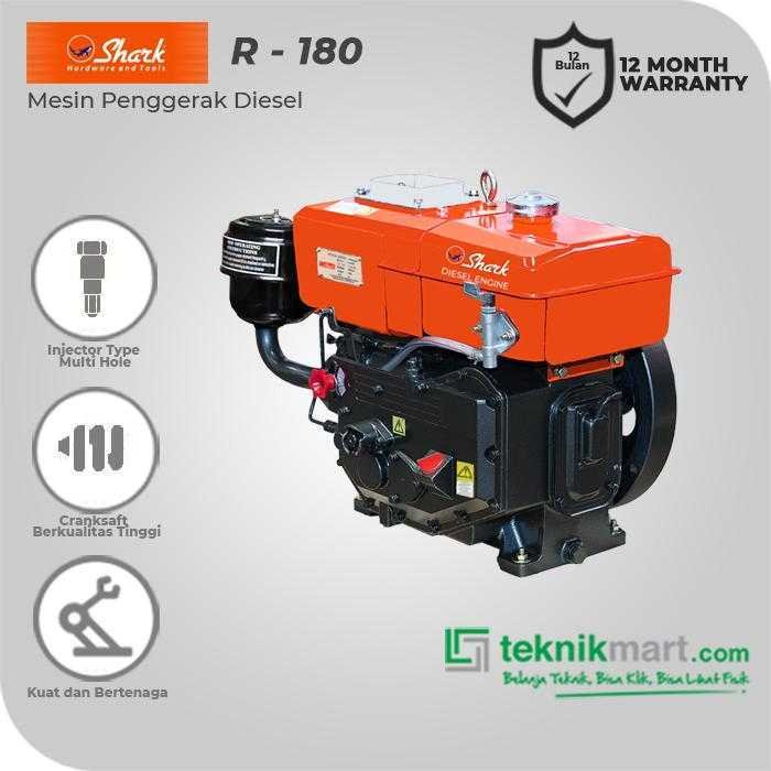 SHARK R 180 DIESEL ENGINE 8 HP