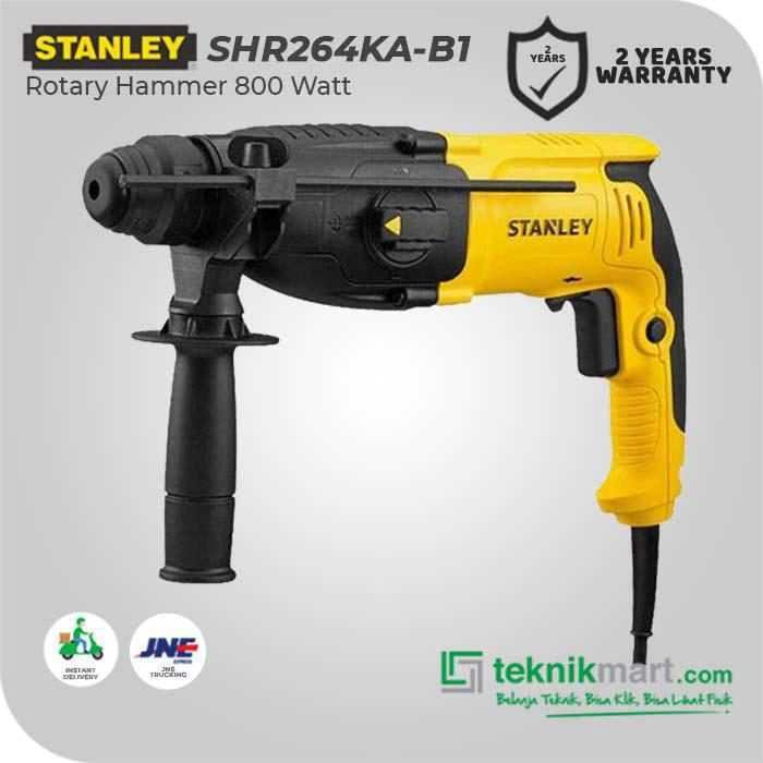 STANLEY SHR264KA ROTARY HAMMER KIT 800W 26MM 3MODE QCC SDS PLUS - Image 3
