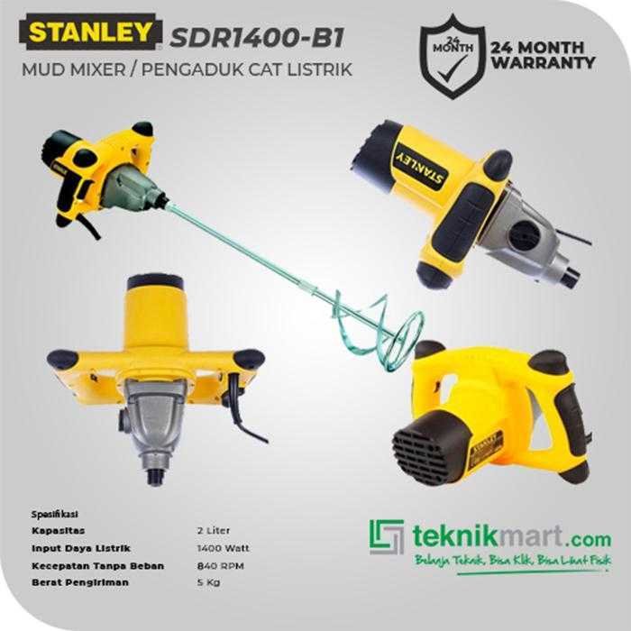 STANLEY SDR1400 MUD MIXER 1400W - Image 2