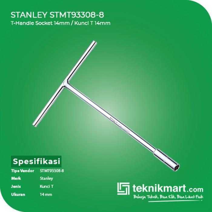 STANLEY STMT93308-8 T-HANDLE SOCKET 14MM 6PTS - Image 2