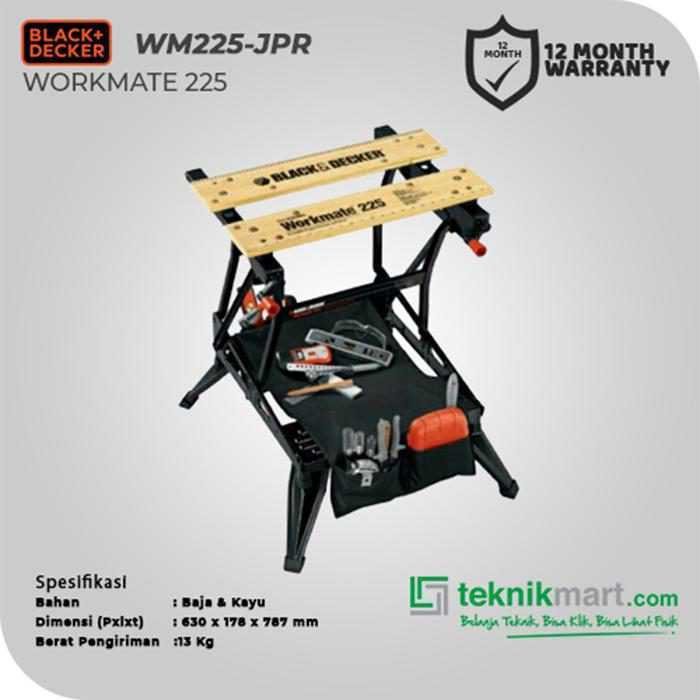 BLACK AND DECKER WM225 WORKMATE 225MM - Image 2