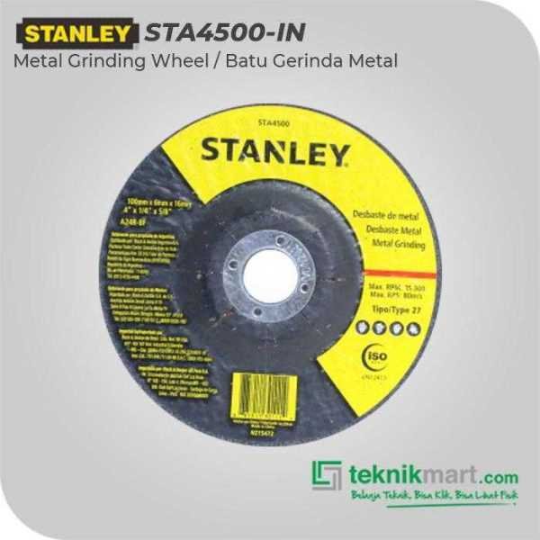 STANLEY STA4500 GRINDING WHEEL FOR METAL 100X6X16MM