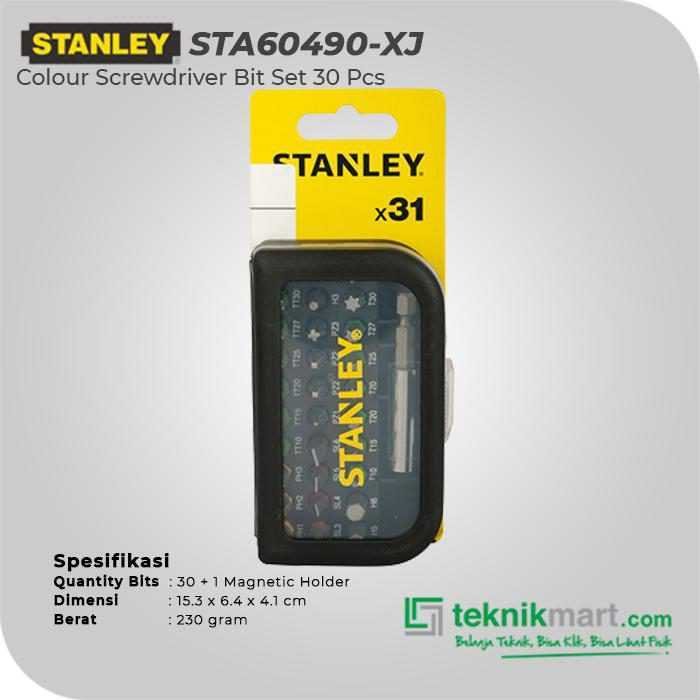 STANLEY STA60490-XJ SCREWDRIVER BIT SET 31PCS COLOUR RING - Image 2
