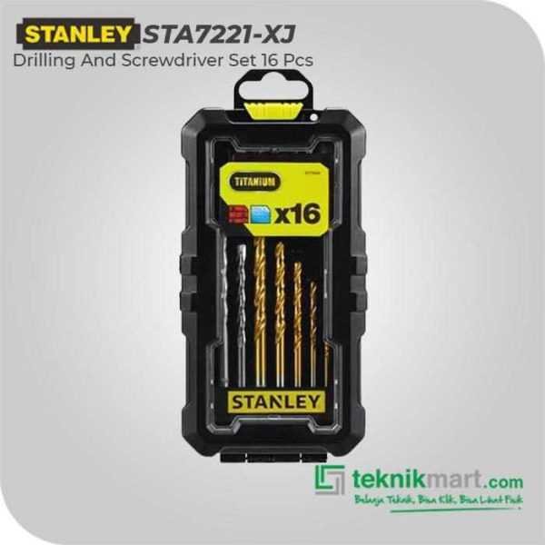 STANLEY STA7221 DRILLING & SCREWDRIVING SET 16 PCS