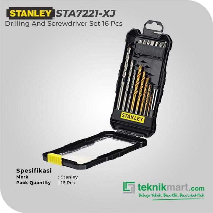 STANLEY STA7221 DRILLING & SCREWDRIVING SET 16 PCS - Image 2
