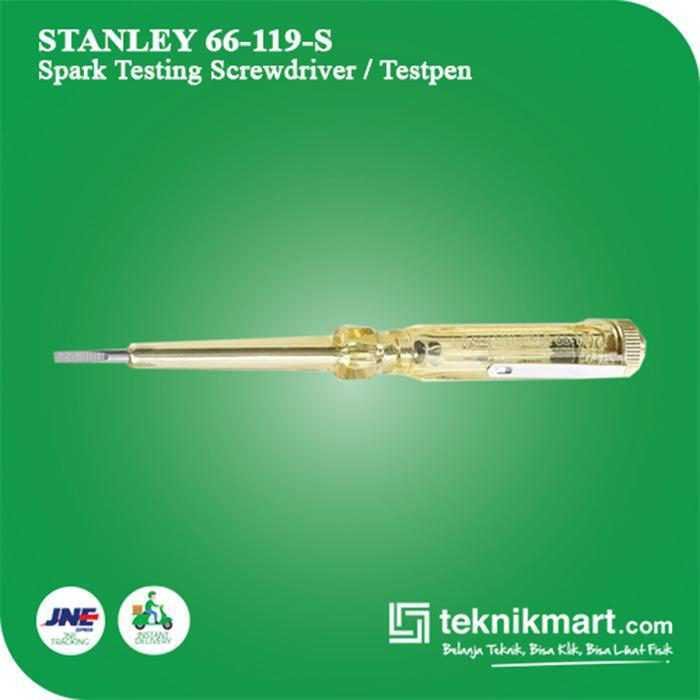 STANLEY 66-119-S VOLTAGE TESTER / SPARK TESTING SCREWDRIVER 3x150MM - Image 3