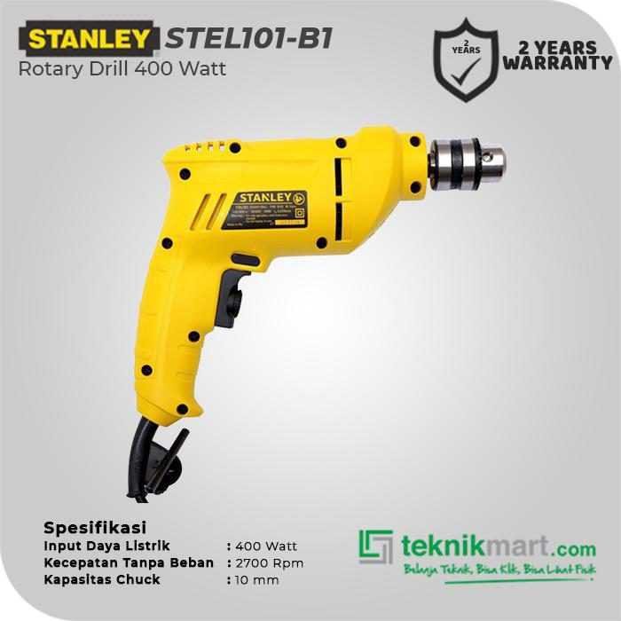 STANLEY STEL101 ROTARY DRILL 400WATT 10MM - Image 2