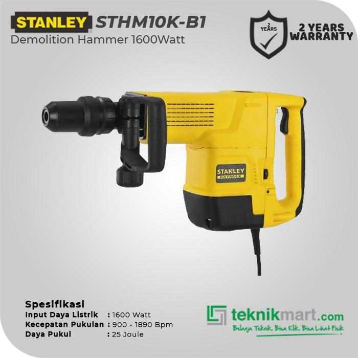 STANLEY STHM10K DEMOLITION HAMMER 1600WATT SDS MAX - Image 2
