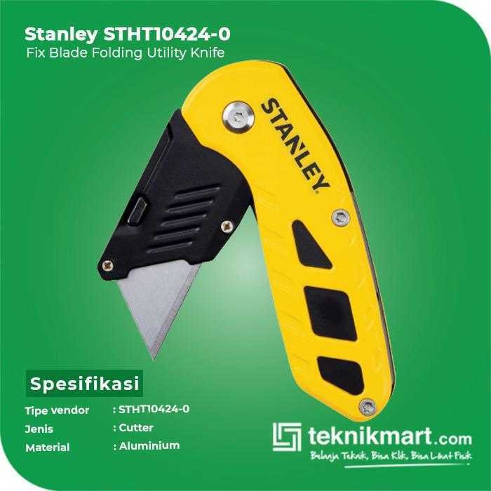 STANLEY STHT10424-0 FIXED BLADE FOLDING UTILITY KNIFE - Image 3