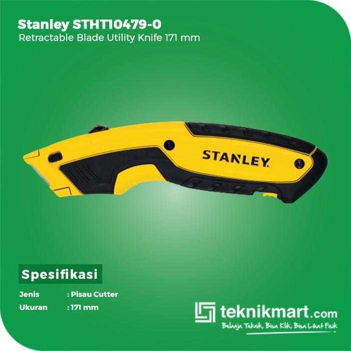 STANLEY STHT10479-0 RETRACTABLE BLADE UTILITY KNIFE - Image 2