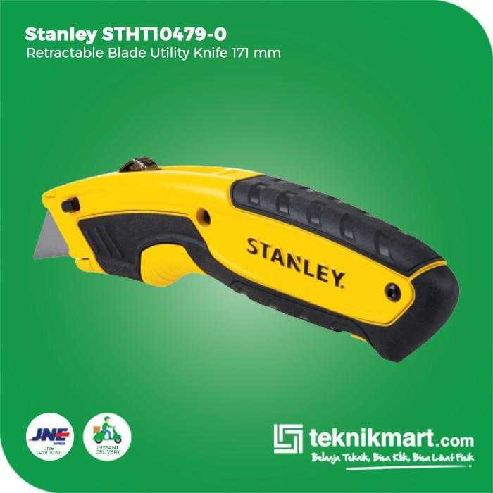 STANLEY STHT10479-0 RETRACTABLE BLADE UTILITY KNIFE - Image 3
