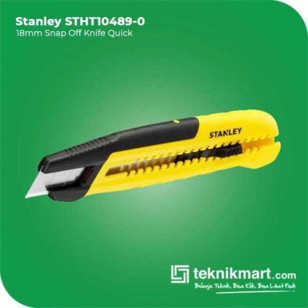 STANLEY STHT10489-8 SNAP OFF KNIFE QUICK 18MM
