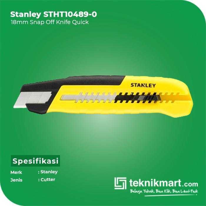 STANLEY STHT10489-8 SNAP OFF KNIFE QUICK 18MM - Image 3
