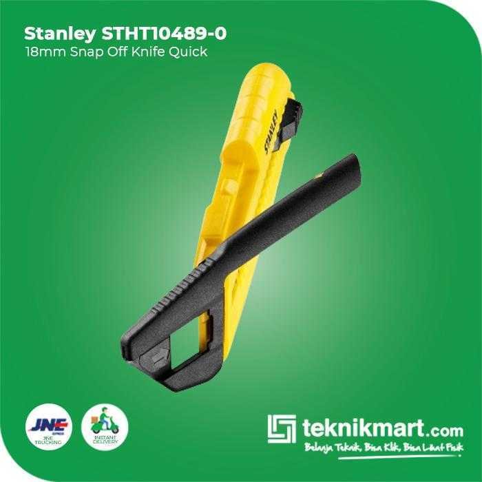 STANLEY STHT10489-8 SNAP OFF KNIFE QUICK 18MM - Image 2