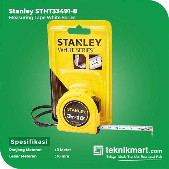 STANLEY STHT33491-8 MEASURING TAPE 3MX16MM WHITE SERIES - Image 2
