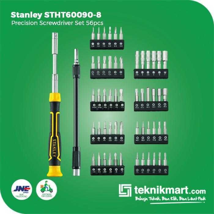 STANLEY STHT60090-8 PRECISION SCREWDRIVER SET 56PCS - Image 2