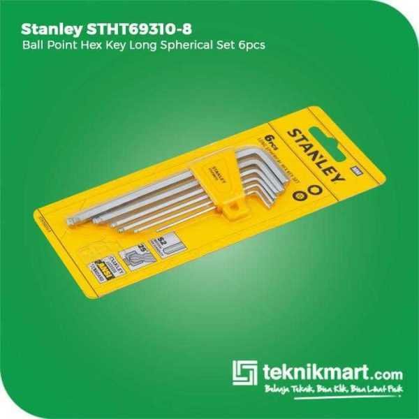 STANLEY STHT69310-8 BALL POINT HEX KEY SET 6PCS (LONG SPHERICAL)