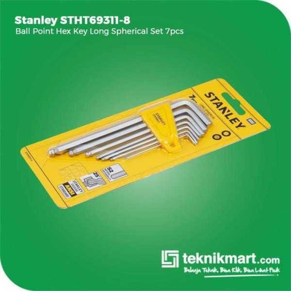 STANLEY STHT69311-8 BALL POINT HEX KEY SET 7PCS (LONG SPHERICAL)