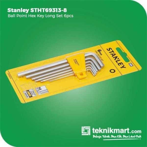 STANLEY STHT69313-8 BALL POINT HEX KEY SET 6PCS (LONG SPHERICAL)