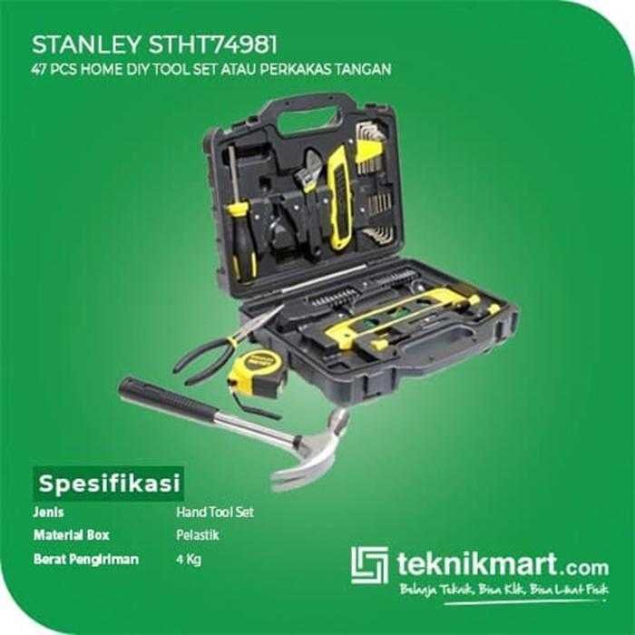 STANLEY STHT74981 HOME DIY TOOL SET 47PCS - Image 3
