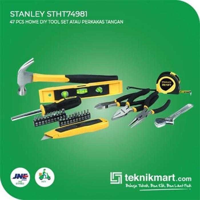 STANLEY STHT74981 HOME DIY TOOL SET 47PCS - Image 2