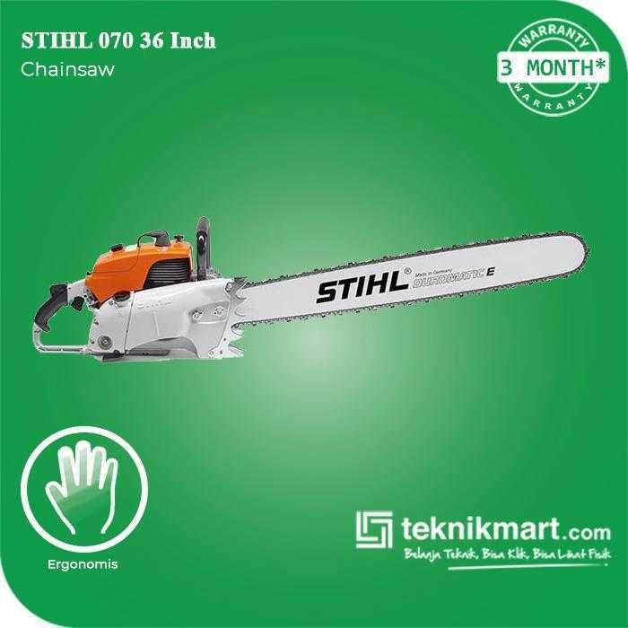 STIHL 070 36" POTONG KAYU+RANTAI+BAR