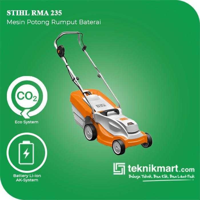 STIHL RMA 235 CORDLESS LAWN MOWER (UNIT ONLY)