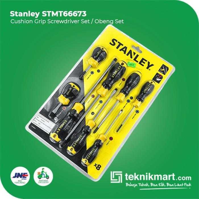 STANLEY STMT66673 CUSHION GRIP SCREWDRIVER SET 8 PCS - Image 3