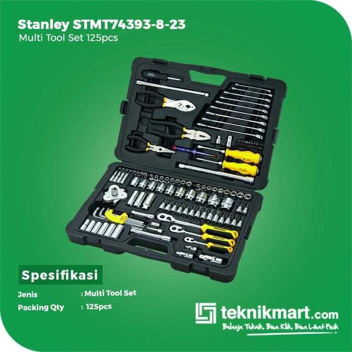 STANLEY STMT74393-8-23 MULTI TOOL SET 125 PCS - Image 2