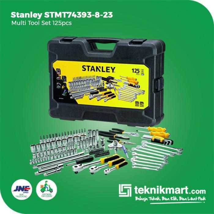 STANLEY STMT74393-8-23 MULTI TOOL SET 125 PCS - Image 3