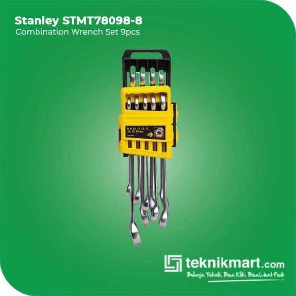 STANLEY STMT78098-8 COMBINATION WRENCH HOLDER SET 9 PCS 8-17 MM
