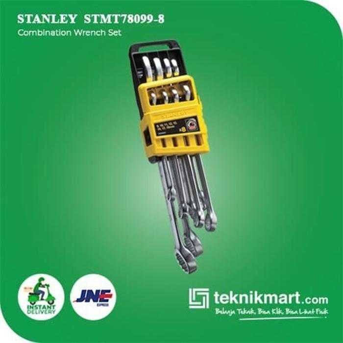 STANLEY STMT78099 COMBINATION WRENCH SET 8 PCS 8-19MM HOLDER - Image 3