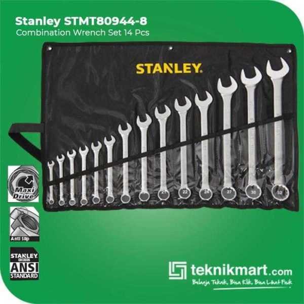 STANLEY STMT80944-8 COMBINATION WRENCH SET 14 PCS 8-32 MM