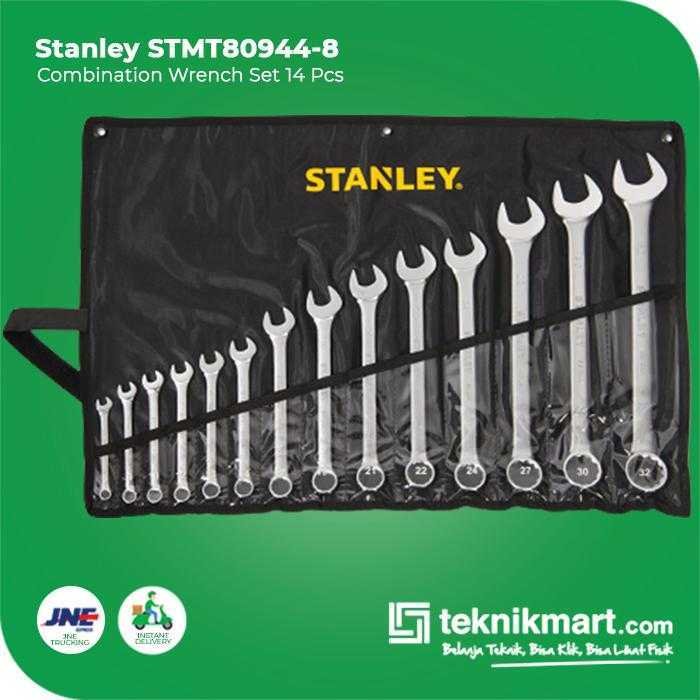STANLEY STMT80944-8 COMBINATION WRENCH SET 14 PCS 8-32 MM - Image 3