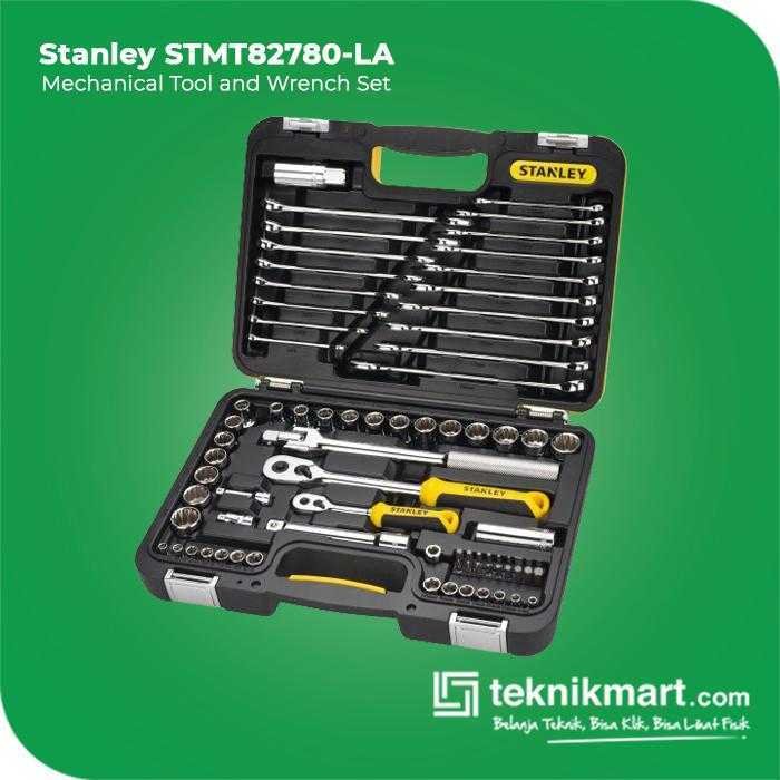 STANLEY STMT82780 MECHANICAL TOOL SET 79 PCS (SOCKET SET, WRENCH)