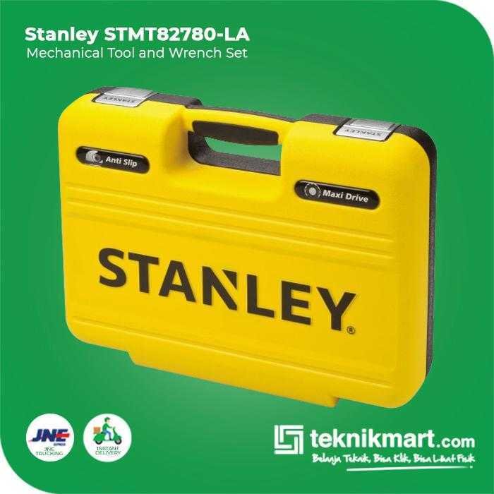 STANLEY STMT82780 MECHANICAL TOOL SET 79 PCS (SOCKET SET, WRENCH) - Image 2