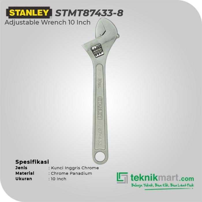 STANLEY STMT87433-8 ADJUSTABLE WRENCH 10" - Image 2