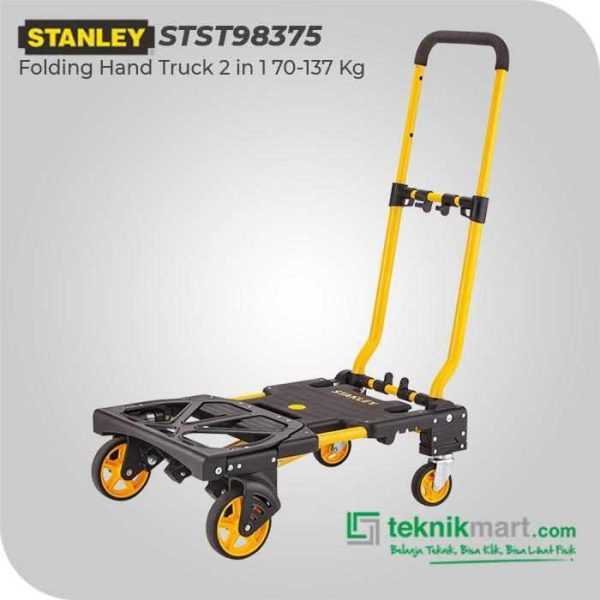 STANLEY STST98375 SXWTD-FT585 FOLDING HAND TRUCK 2 IN 1 70/137 KG