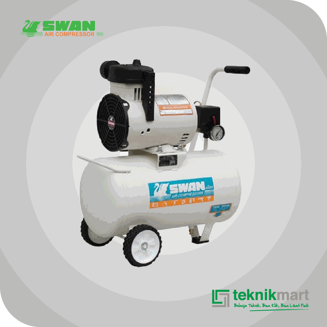 SWAN DRS 210-22L COMPRESSOR OIL FREE 1 HP