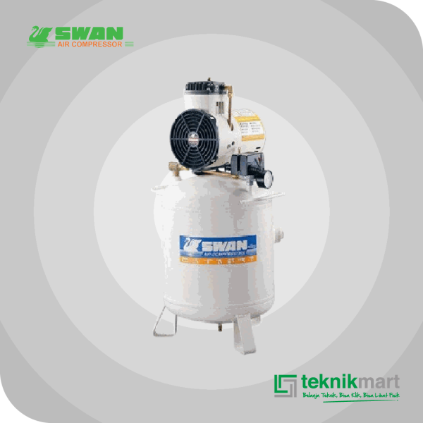 SWAN DRS 215-50L COMPRESSOR OIL FREE 1.5 HP