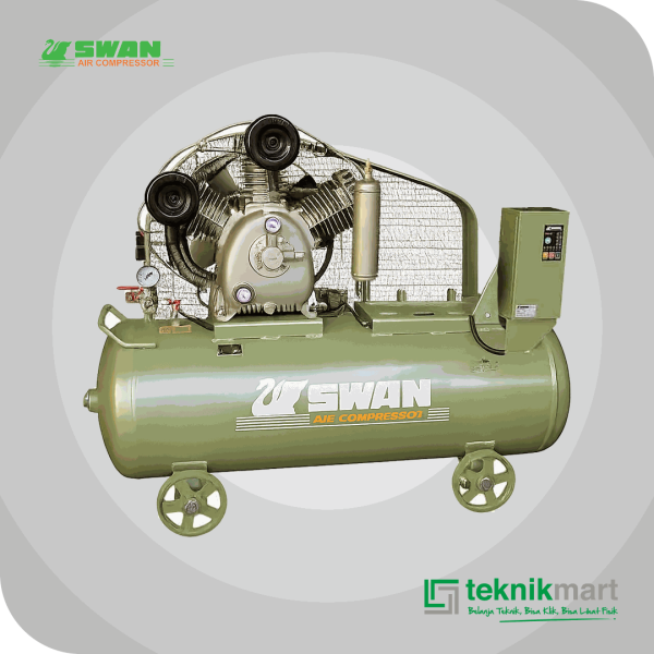 SWAN HWU307N COMPRESSOR 7.5HP DUAL SYSTEM, AUTO & SEMI AUTO SYSTEM 237L 16BAR 5.5KW
