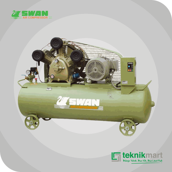 SWAN HWU310N COMPRESSOR 10HP DUAL SYSTEM, AUTO & SEMI AUTO SYSTEM 237L 16BAR 7.5KW