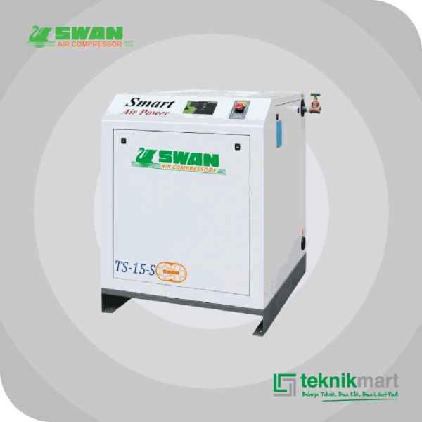 SWAN TS 15 SS SCREW COMPRESSOR 20HP 13BAR