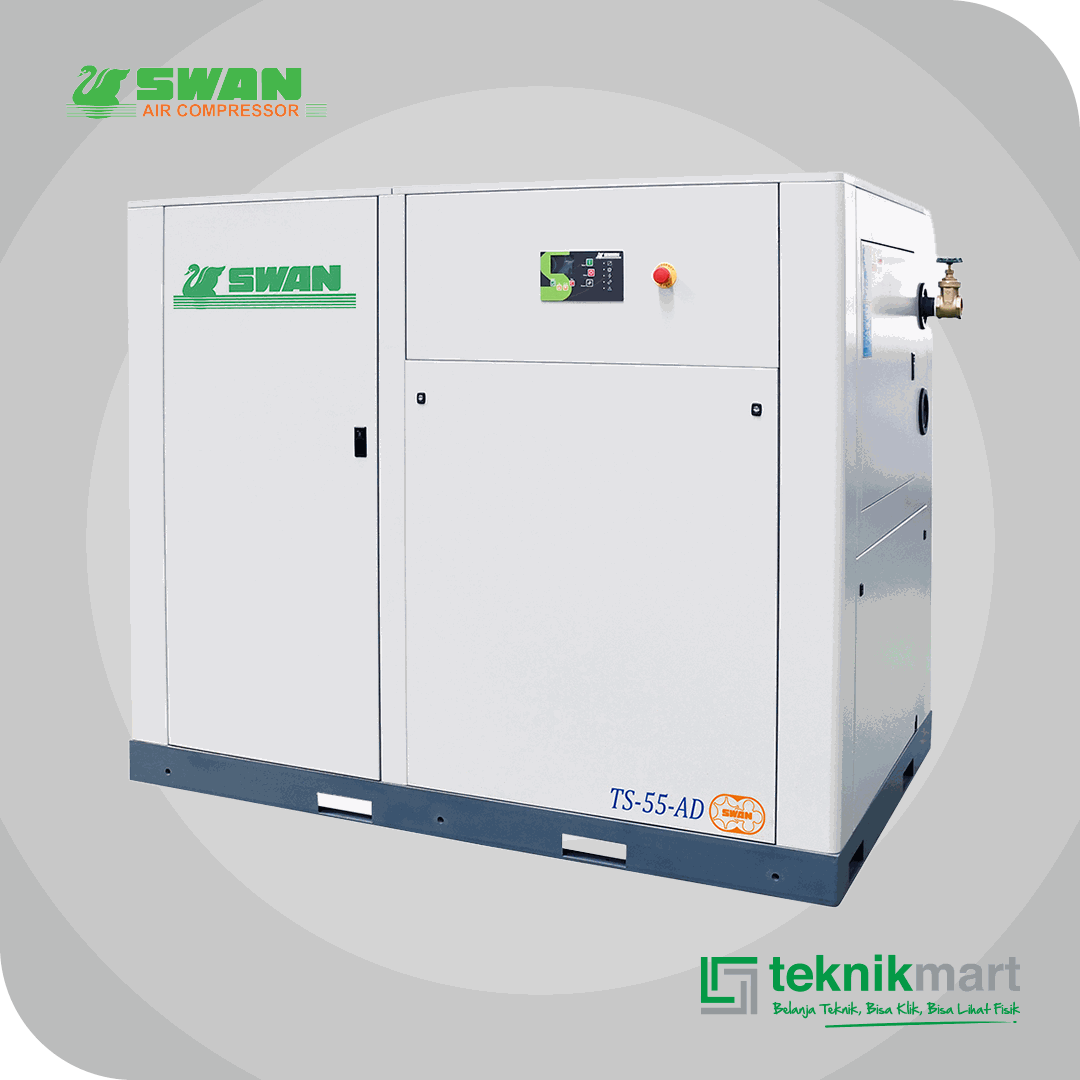 SWAN TS 55 AD SCREW COMPRESSOR 75HP 7BAR