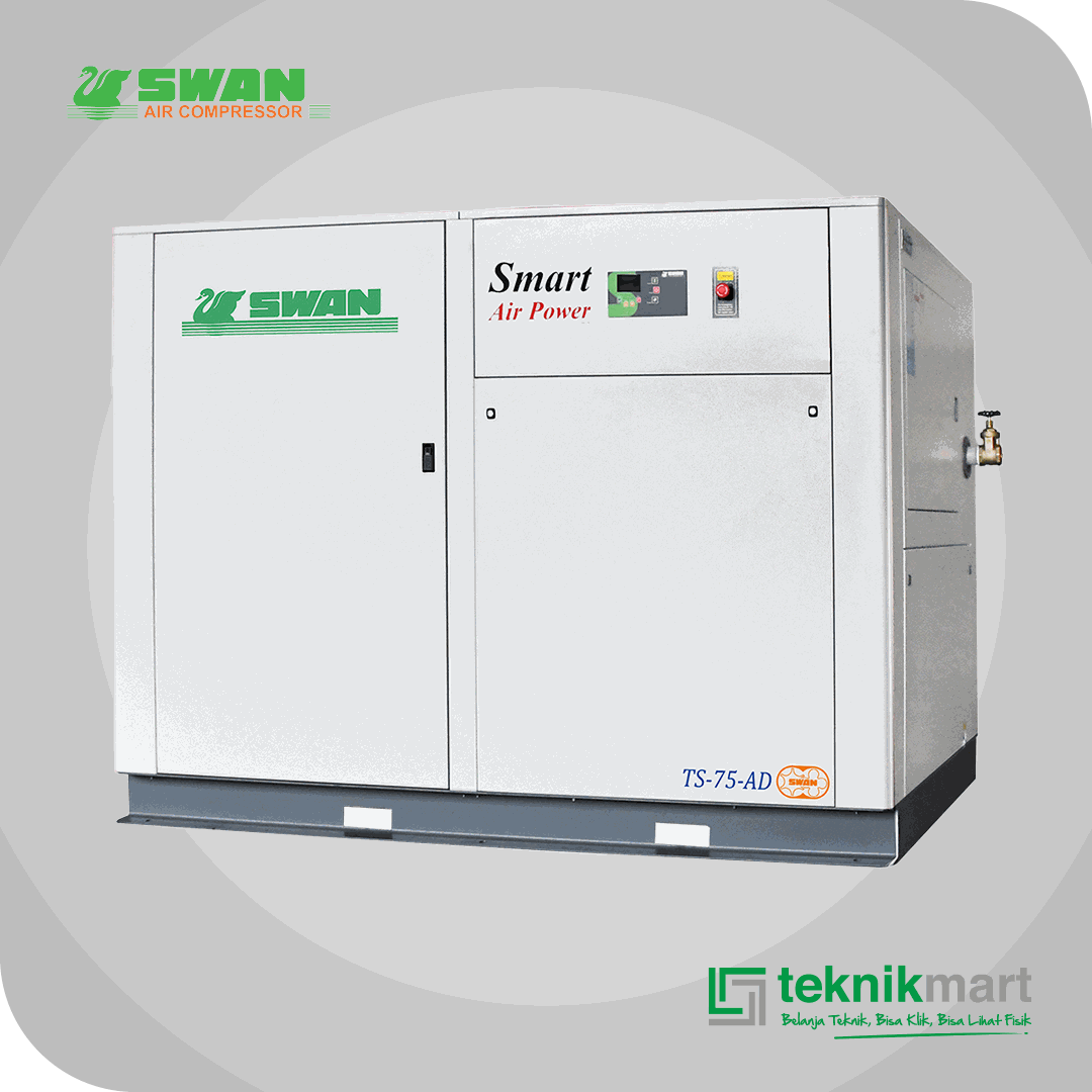 SWAN TS 75 AD SCREW COMPRESSOR 100HP 7BAR