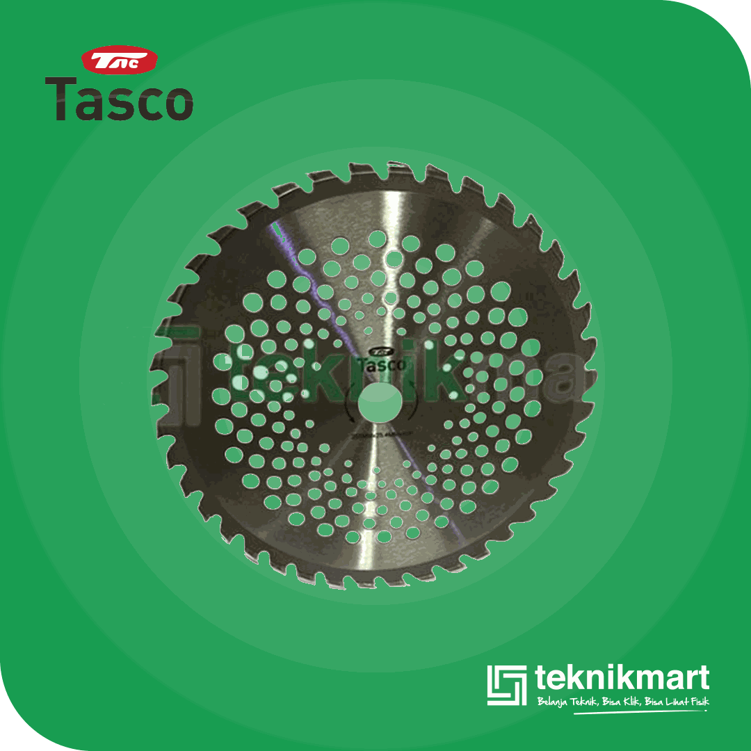 TASCO PISAU POTONG RUMPUT BULAT 40T