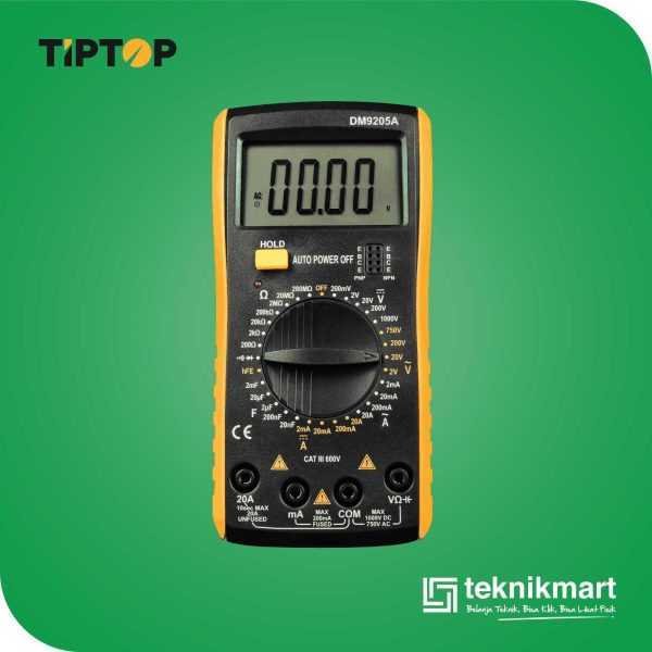 TIP TOP BMD-9205A MULTIMETER DIGITAL AC DC
